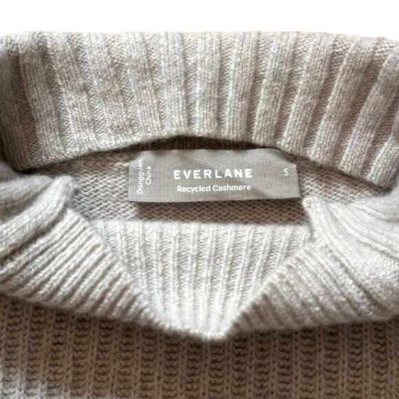 Everlane Beige Cashmere Sweater | Size S - Picture 5 of 5